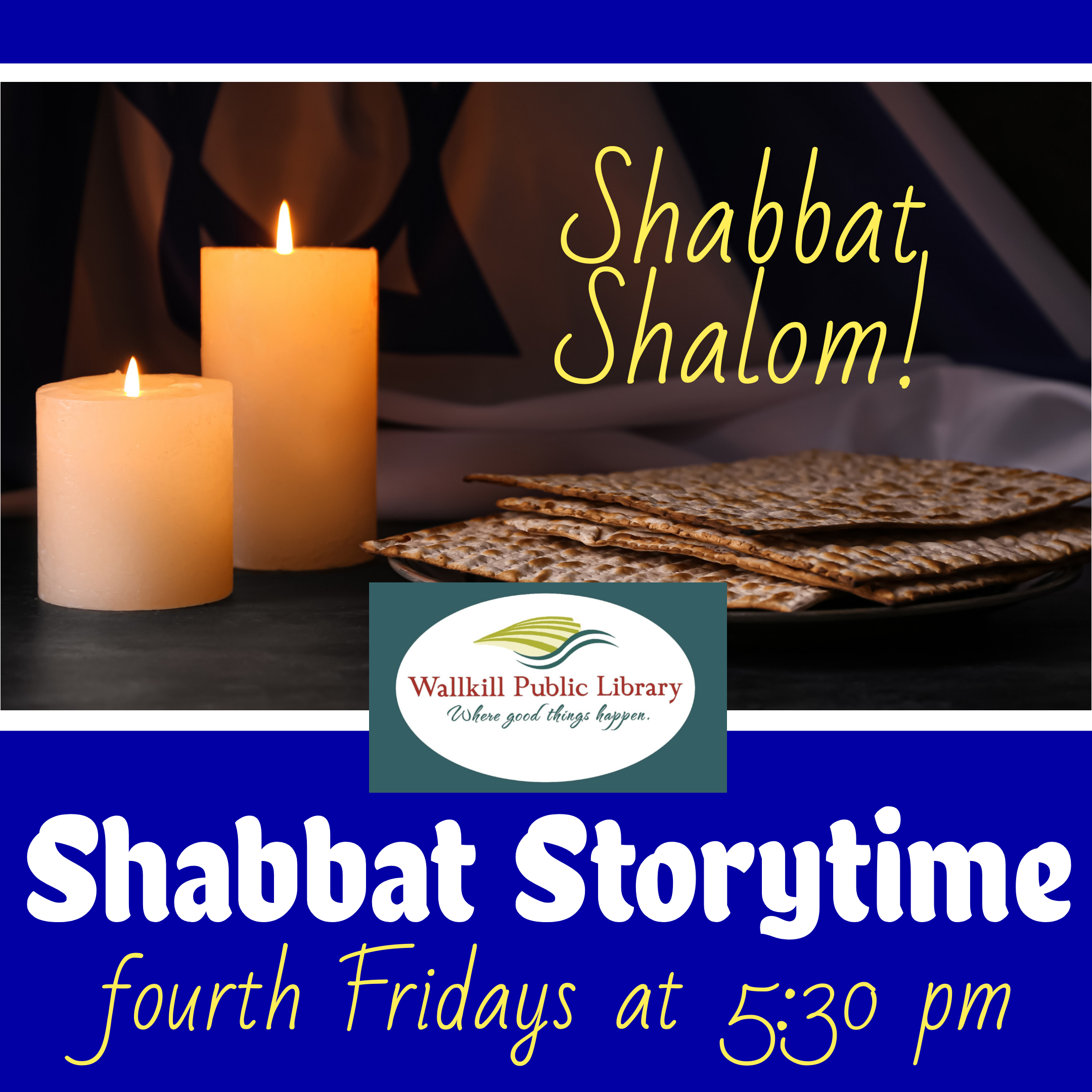 Shabbat Storytime - Fourth Fridays of the Month at 5:30PM