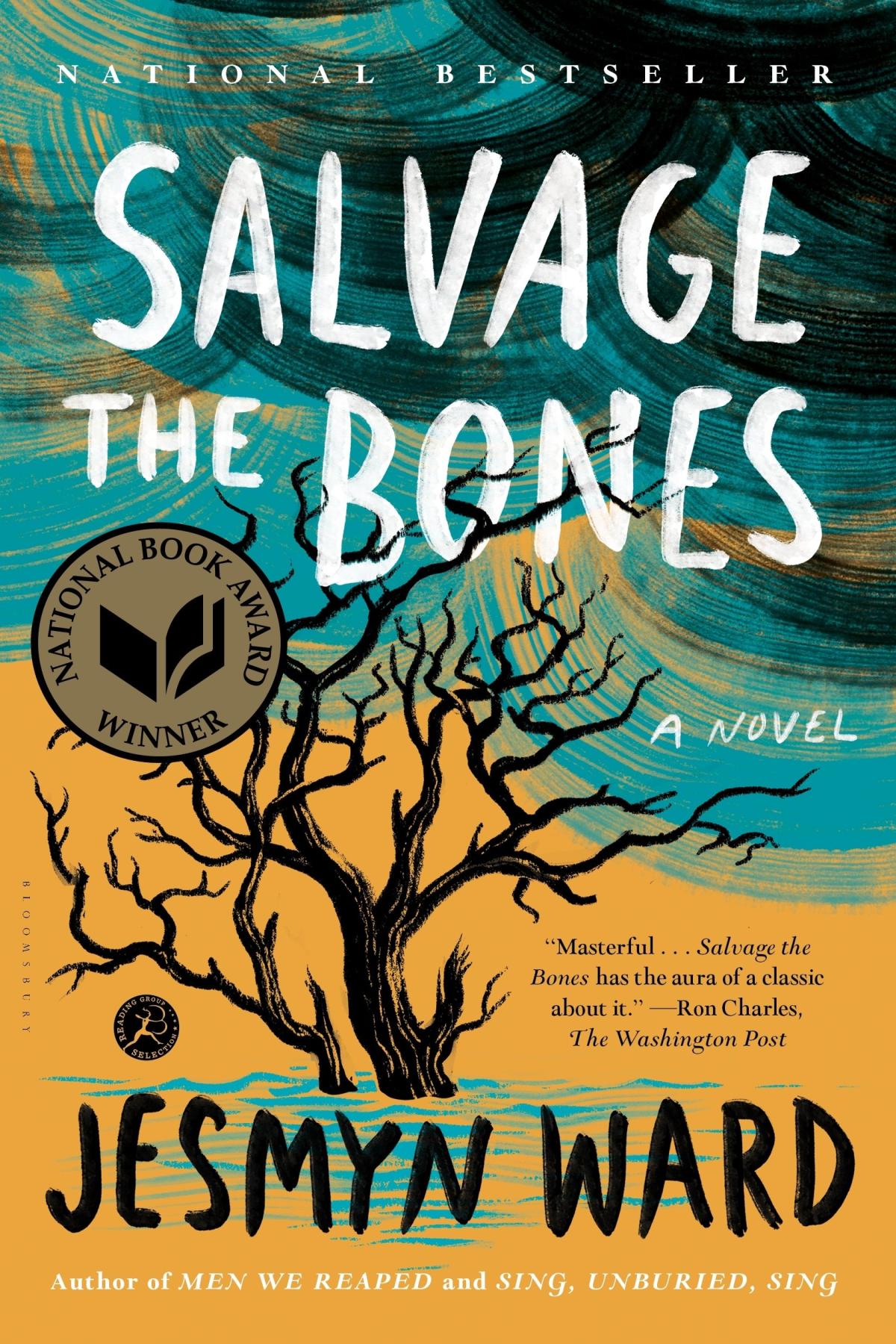 Image depicting the cover of the book "Salvage the Bones" by Jesmyn Ward